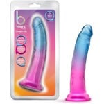 Blush Novelties Blush B Yours 7" Beautiful Sky Dildo - Sunset