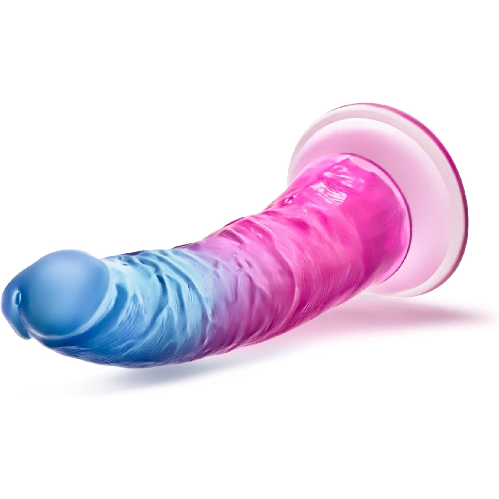 Blush Novelties Blush B Yours 7" Beautiful Sky Dildo - Sunset