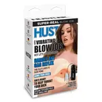 Electric Novelties Hustler Sasha Grey Vibrating Blowjob Masturbator with Remote Control - Vanilla