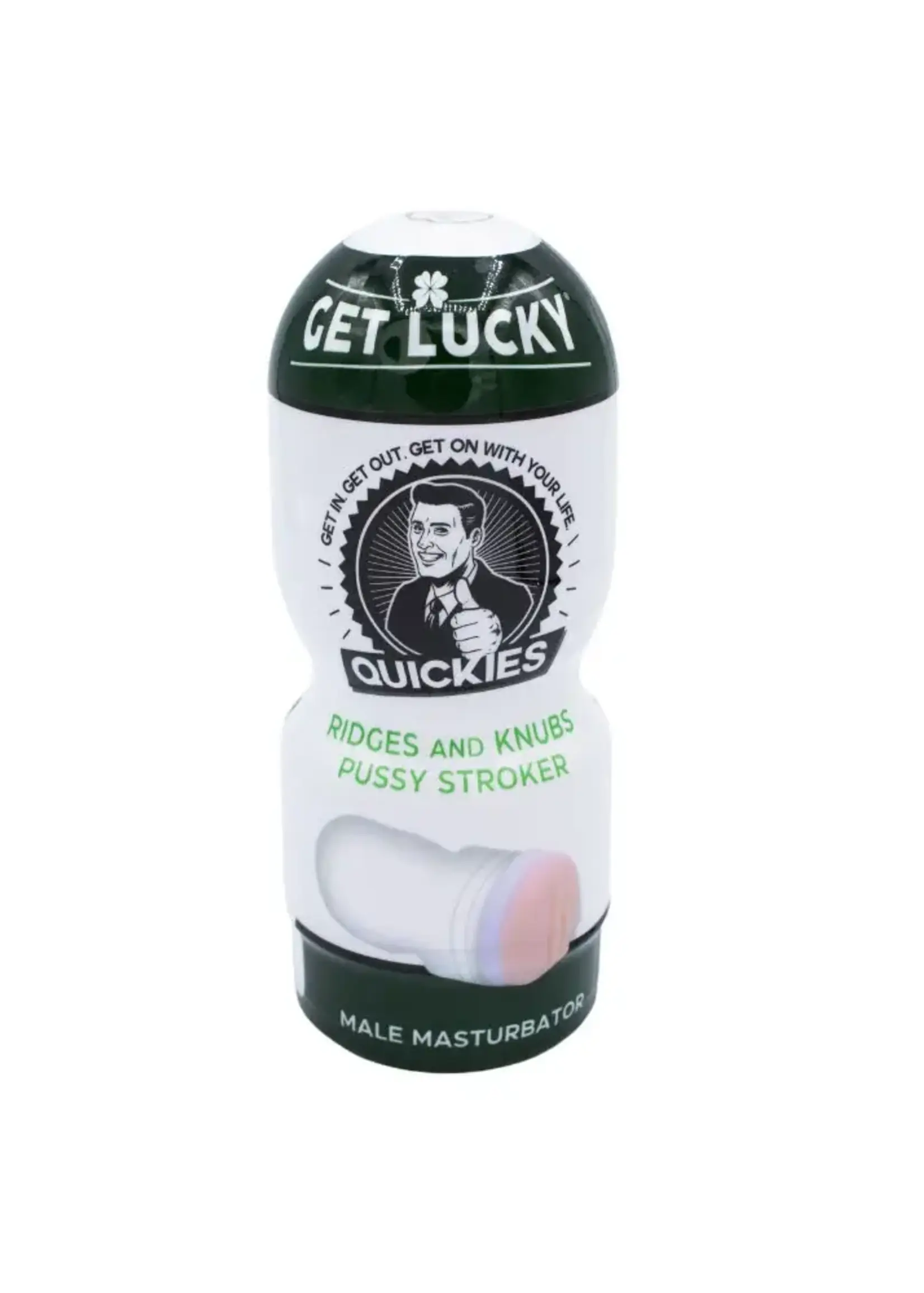 Get Lucky Quickies Ridges and Knubs Pussy Stroker Masturbator