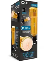 Zolo Zolo Vibrating Mountable Stroker - Gold
