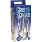 Icon Brands The 9's - Clear Stroke Twister Masturbator 5.25in - Clear