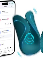 LOVENSE Lovense Gush 2 Motion Handsfree Silicone Rechargeable Oscillating Masturbator - Green