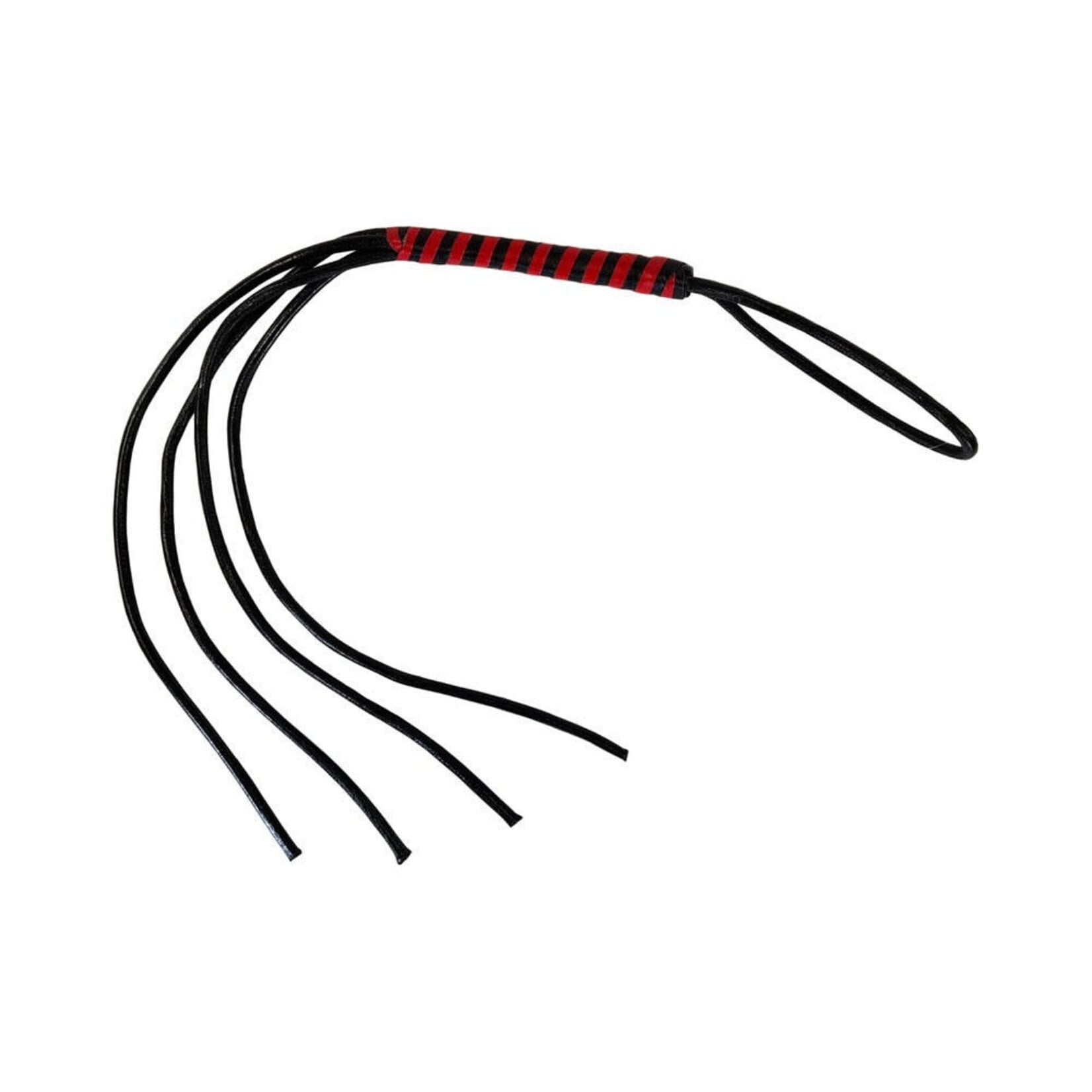 Prowler Prowler RED Heavy Duty Flogger - Black/Red