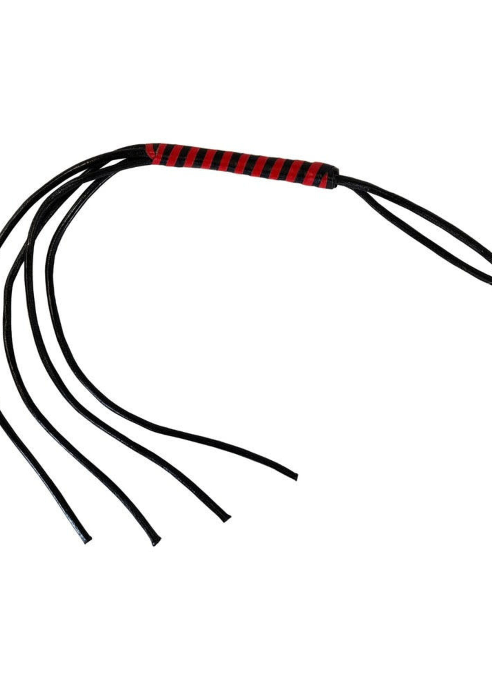 Prowler Prowler RED Heavy Duty Flogger - Black/Red