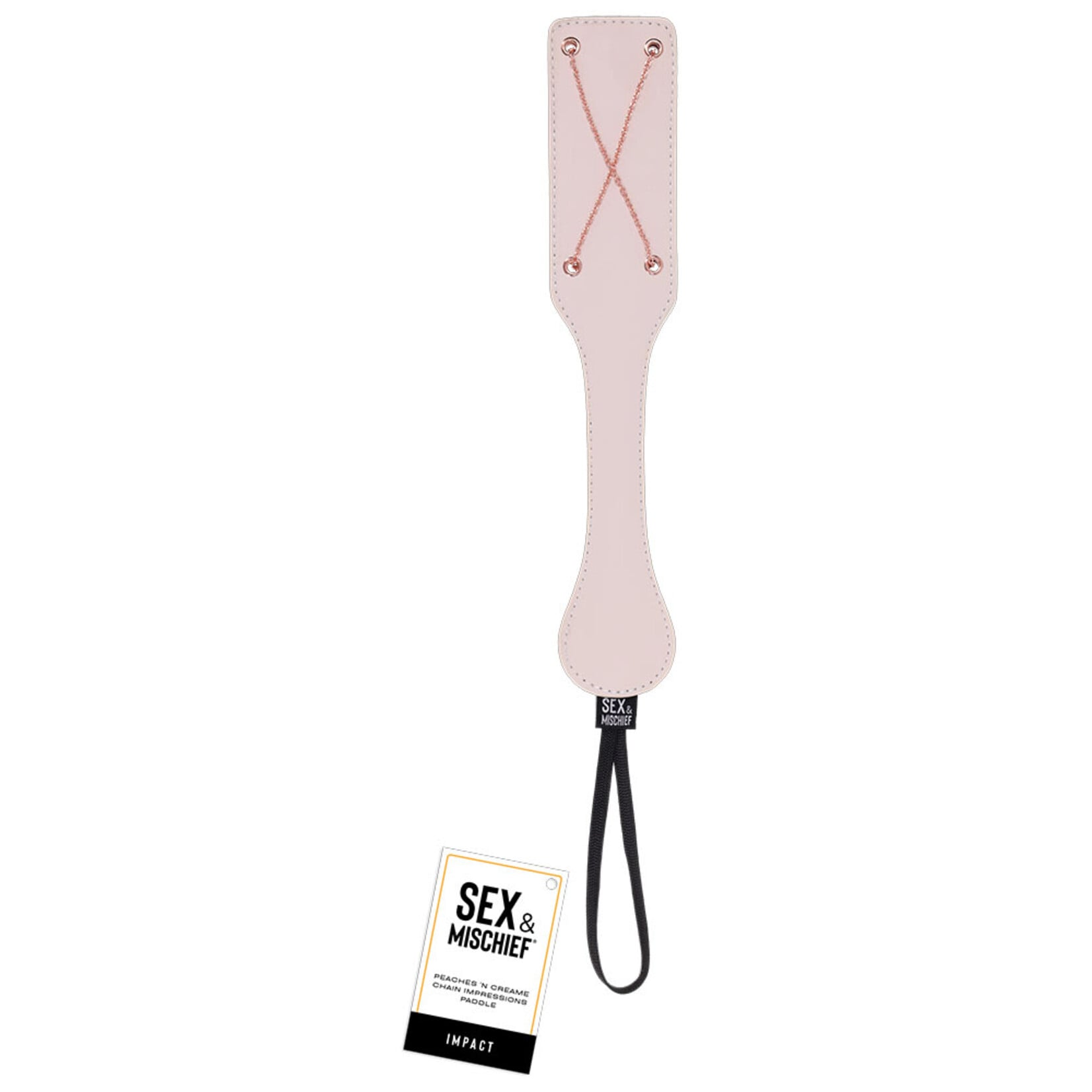 Sportsheets Peaches 'N CreaMe Chain Impressions Paddle