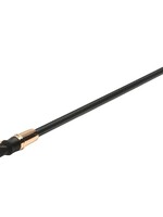 XR Brands Master Series Master Series Sinful Impact Cane - Black/Gold