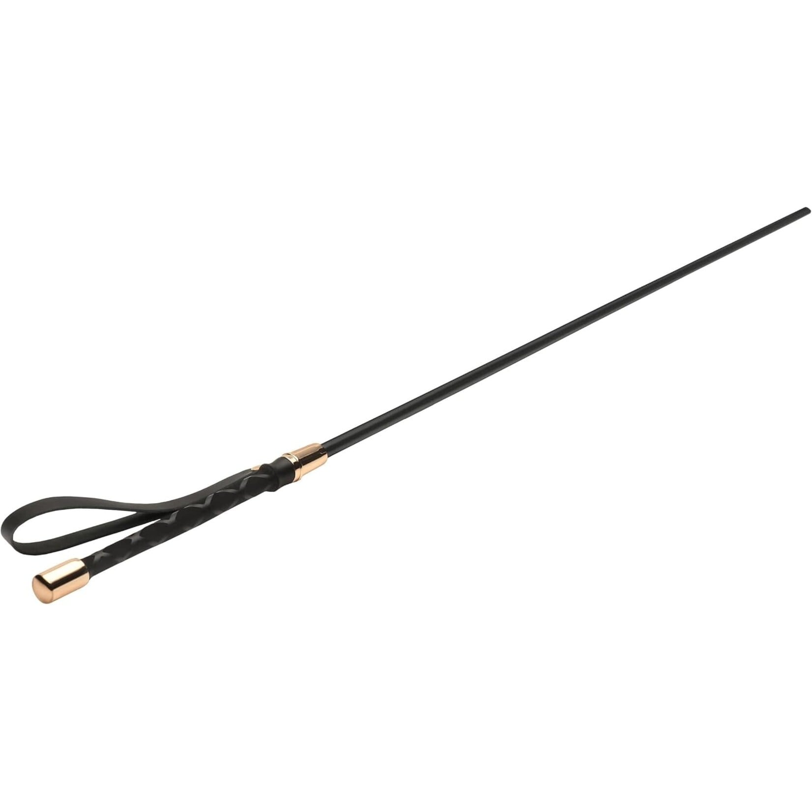 XR Brands Master Series Master Series Sinful Impact Cane - Black/Gold