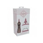 Shots Pumped Pumped Vulva And Breast Pump With Rotating & Vibrating Tongue Rose Gold