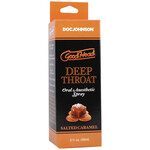 Doc Johnson Goodhead Deep Throat Spray Salted Caramel 2 oz.