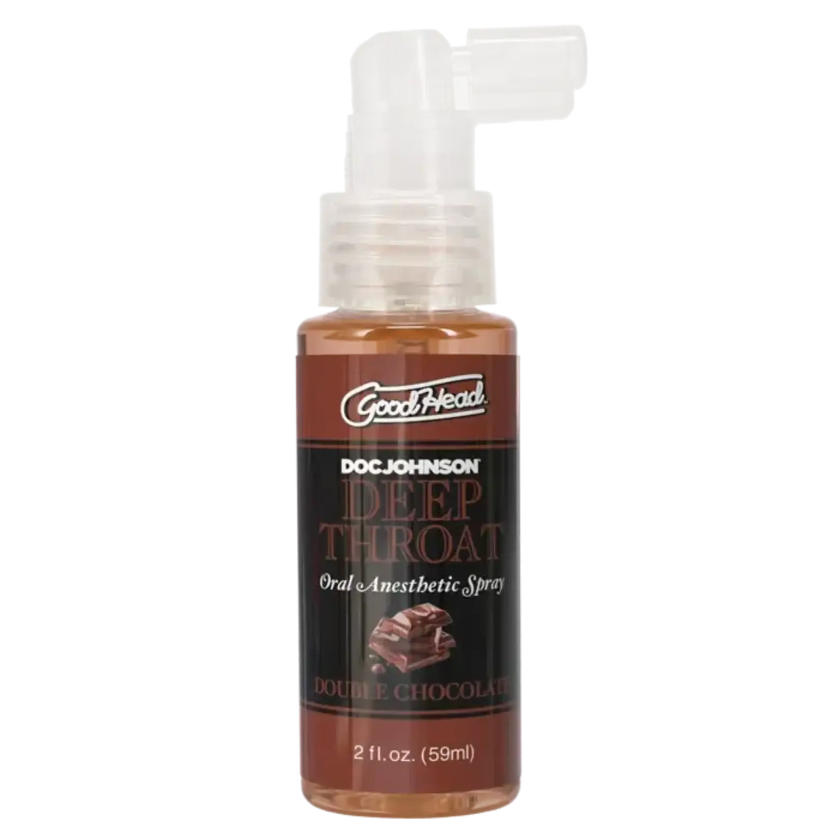 Doc Johnson Goodhead - Deep Throat Spray - Double Chocolate - 2 Fl. Oz.
