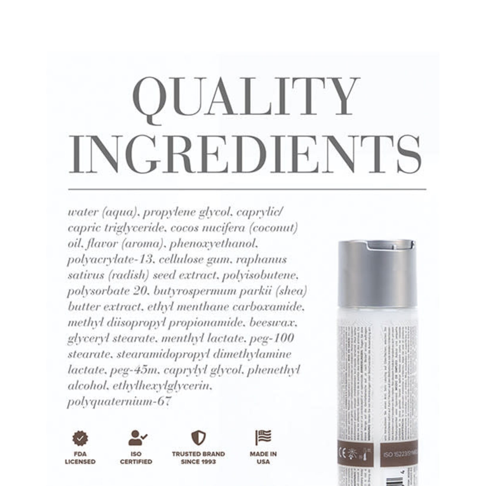 System Jo Jo Coconut Hybrid Lubricant 2 oz.