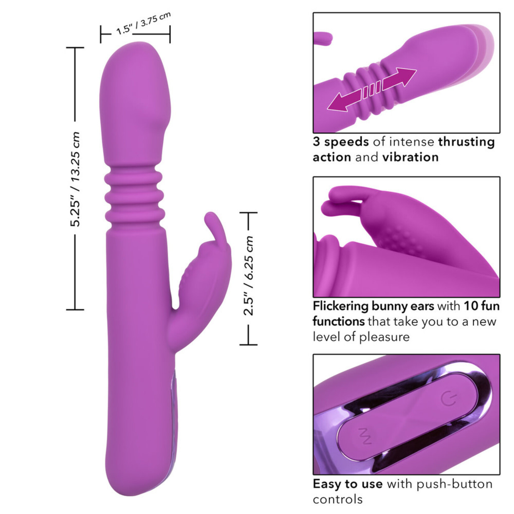 Calexotics Jack Rabbit Elite Thrusting Rabbit
