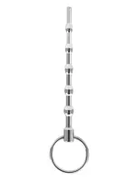 Electric Novelties 4.5" Stainless Steel Beaded Urethral Sound