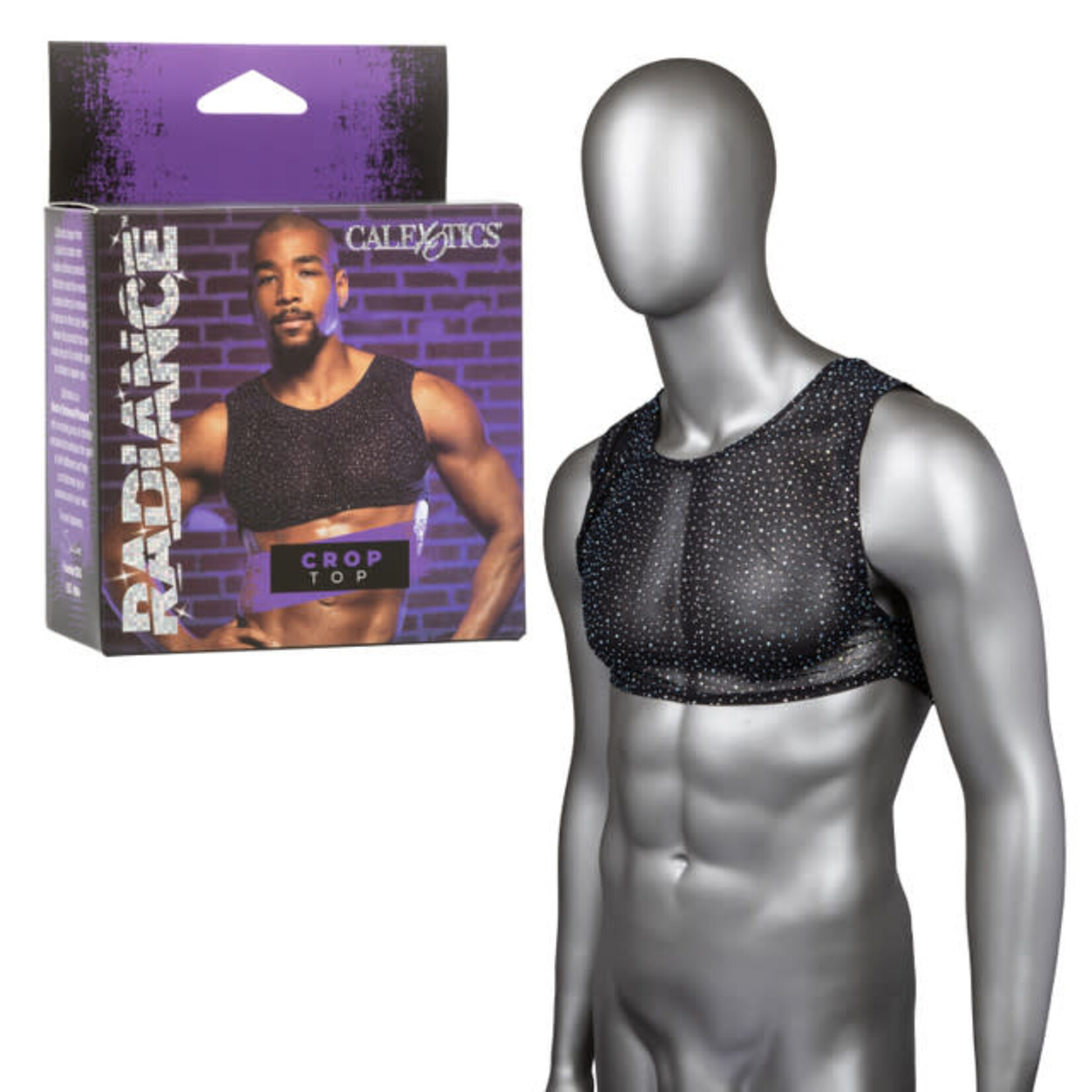 Calexotics Radiance Crop Top - Black