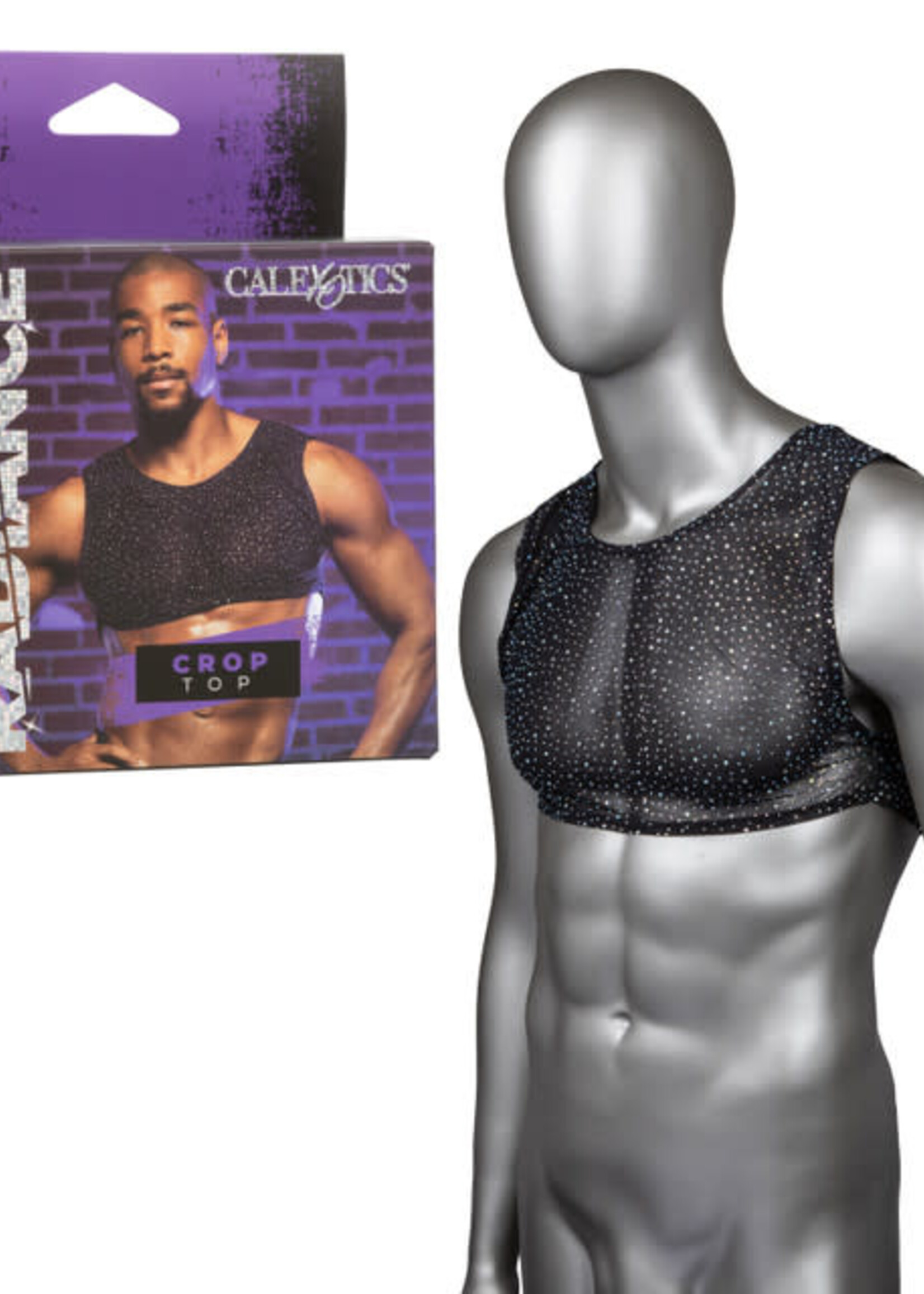 Calexotics Radiance Crop Top - Black