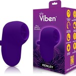 Viben Kenley - Violet - Intense Flickering Finger Vibe With Comfort Grip Ring
