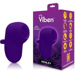 Viben Kenley - Violet - Intense Flickering Finger Vibe With Comfort Grip Ring