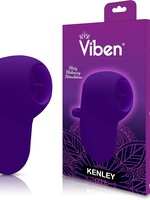 Viben Kenley - Violet - Intense Flickering Finger Vibe With Comfort Grip Ring