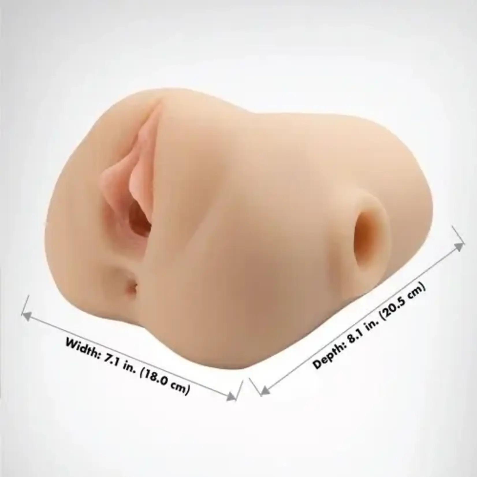 Pipedream PDX Plus Pussy Pounder Squeeze Stroker - Pussy - Vanilla