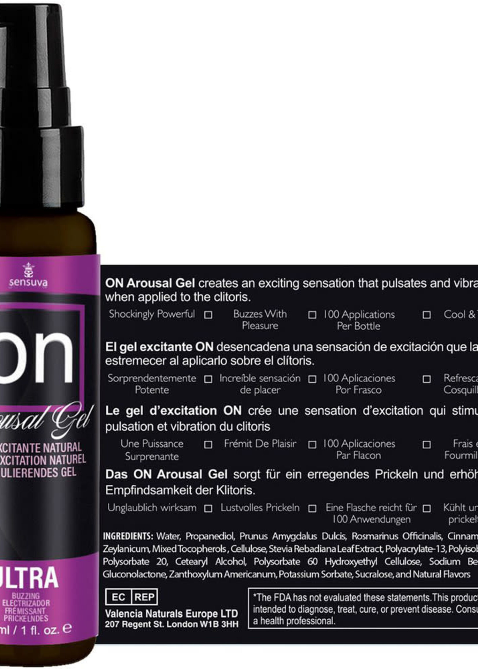 SENSUVA On Ultra Arousal Gel 1 oz.