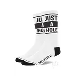 Prowler Prowler RED JUST A HOLE Socks - White/Black