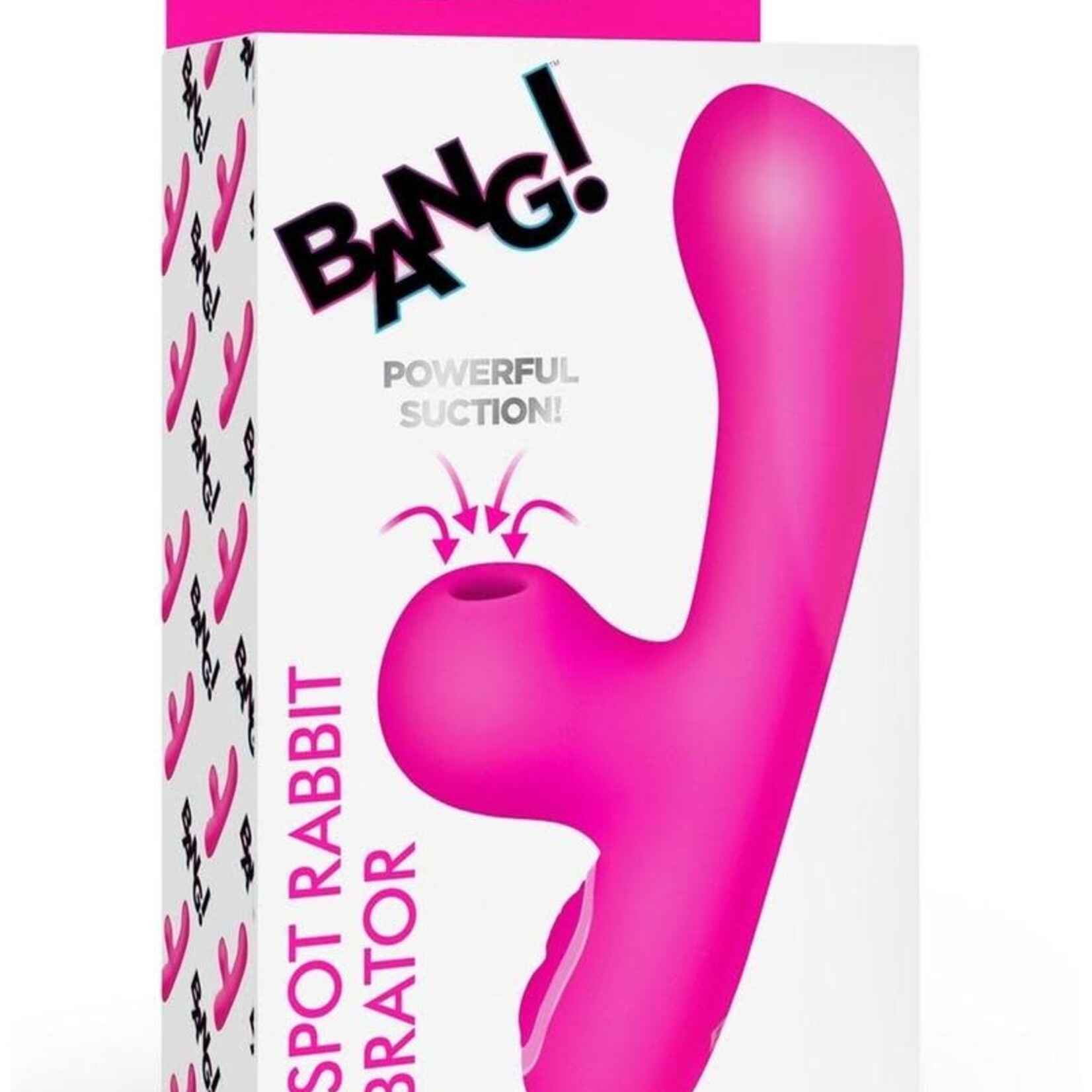 XR Brands Bang G-Spot Rabbit Vibrator - Pink