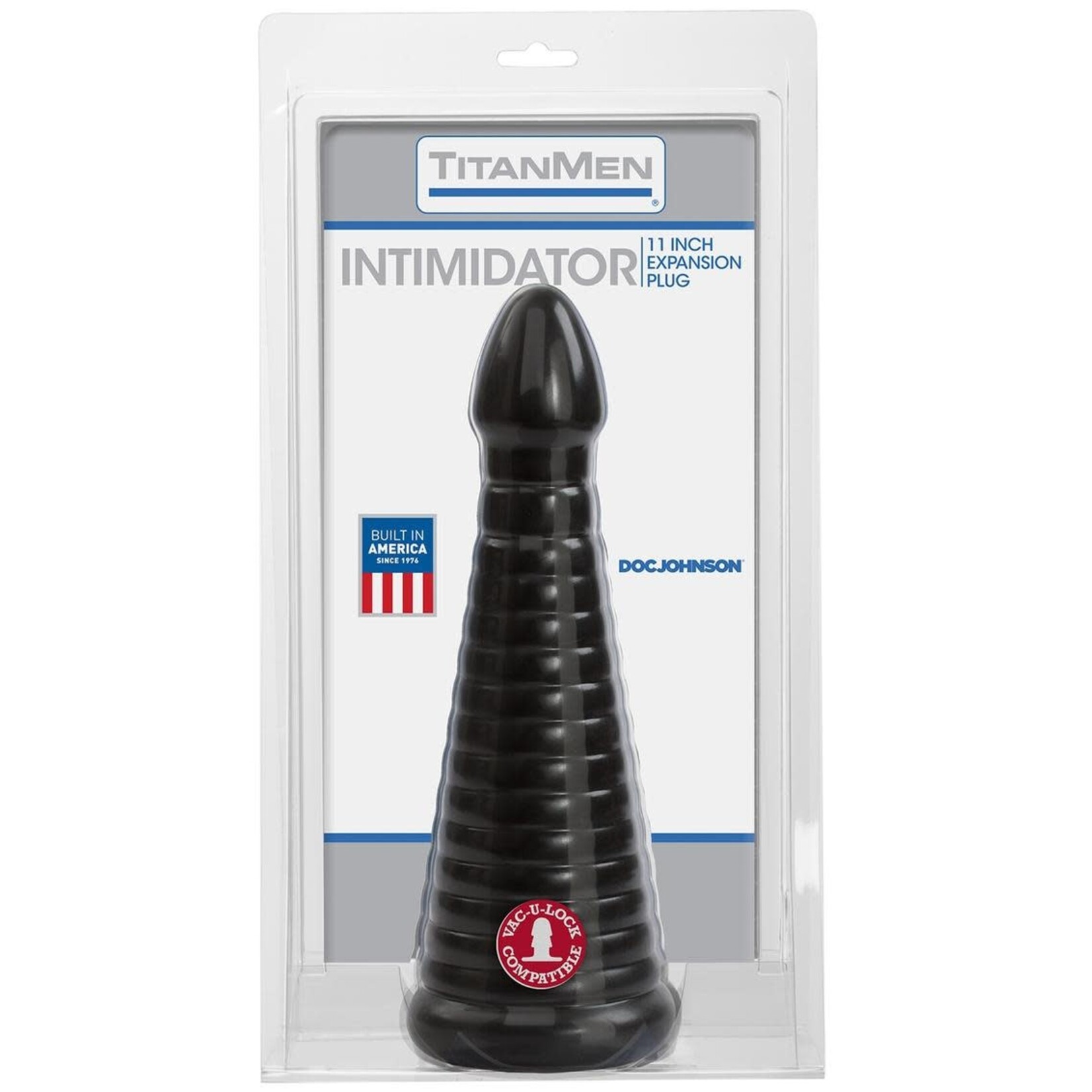 Doc Johnson Titanmen Tools Intimidator - Large - Black