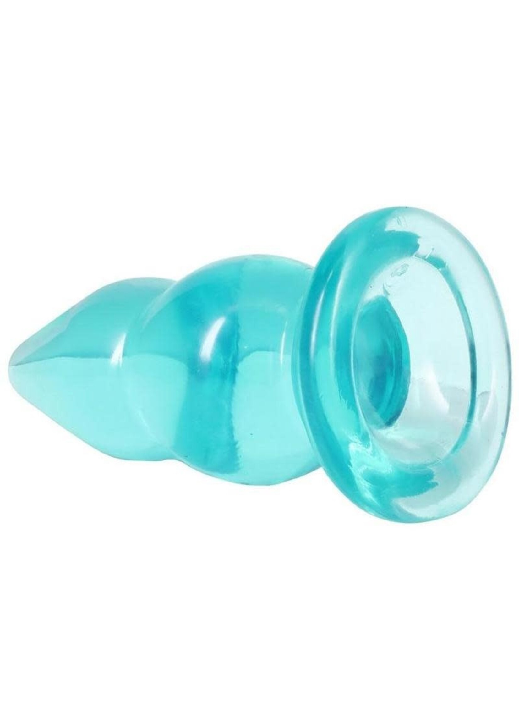 Doc Johnson Crystal Jellies - Double Pop Plug - 6 Inch