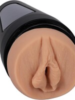 Doc Johnson Main Squeeze Nicole Doshi Ultraskyn Masturbator - Pussy - Vanilla