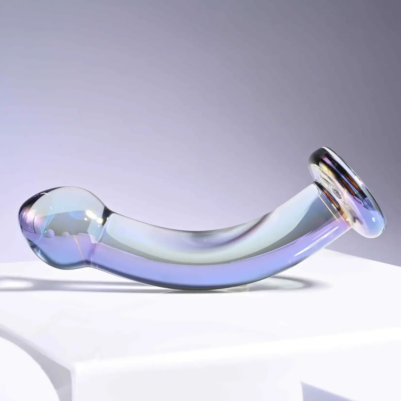 Evolved Novelties Playboy Jewels King Glass Probe - Purple