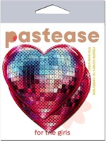 Pastease Pastease Sparkling Discoball Heart - Blue and Pink O/S
