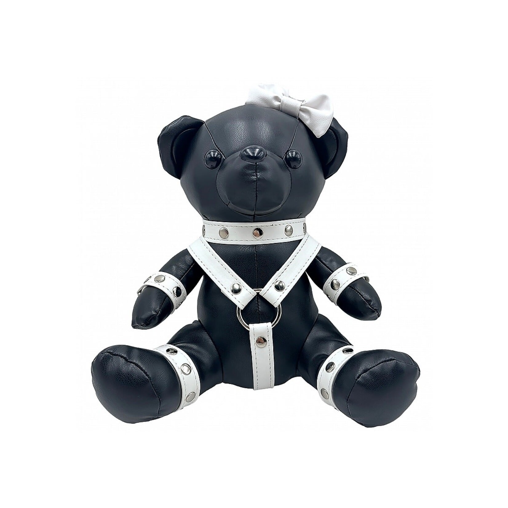 Shots S-Line S-Line Bow Bear Bondage Harness - White