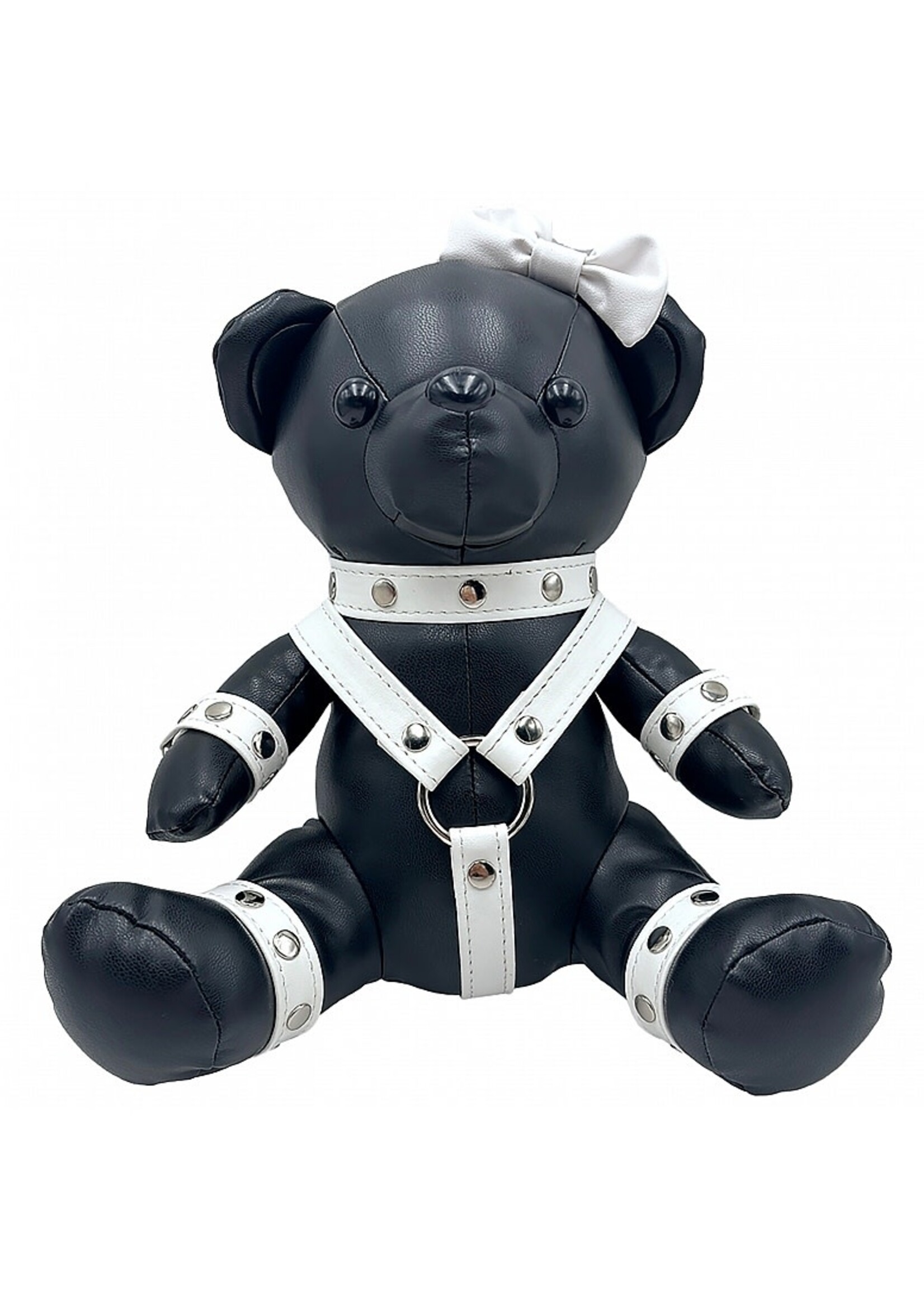 Shots S-Line S-Line Bow Bear Bondage Harness - White