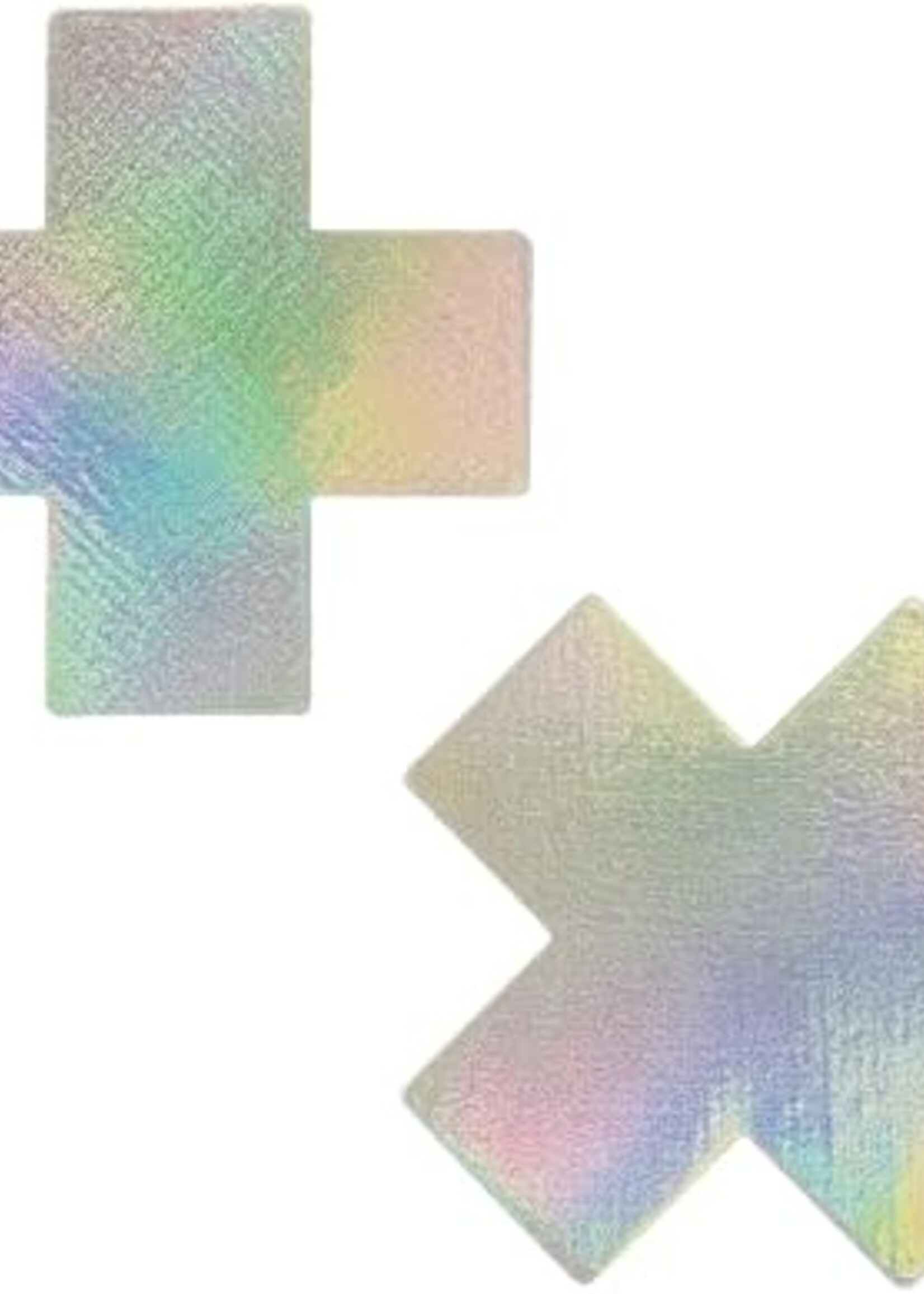 Pastease Pastease Silver Hologram Crosses