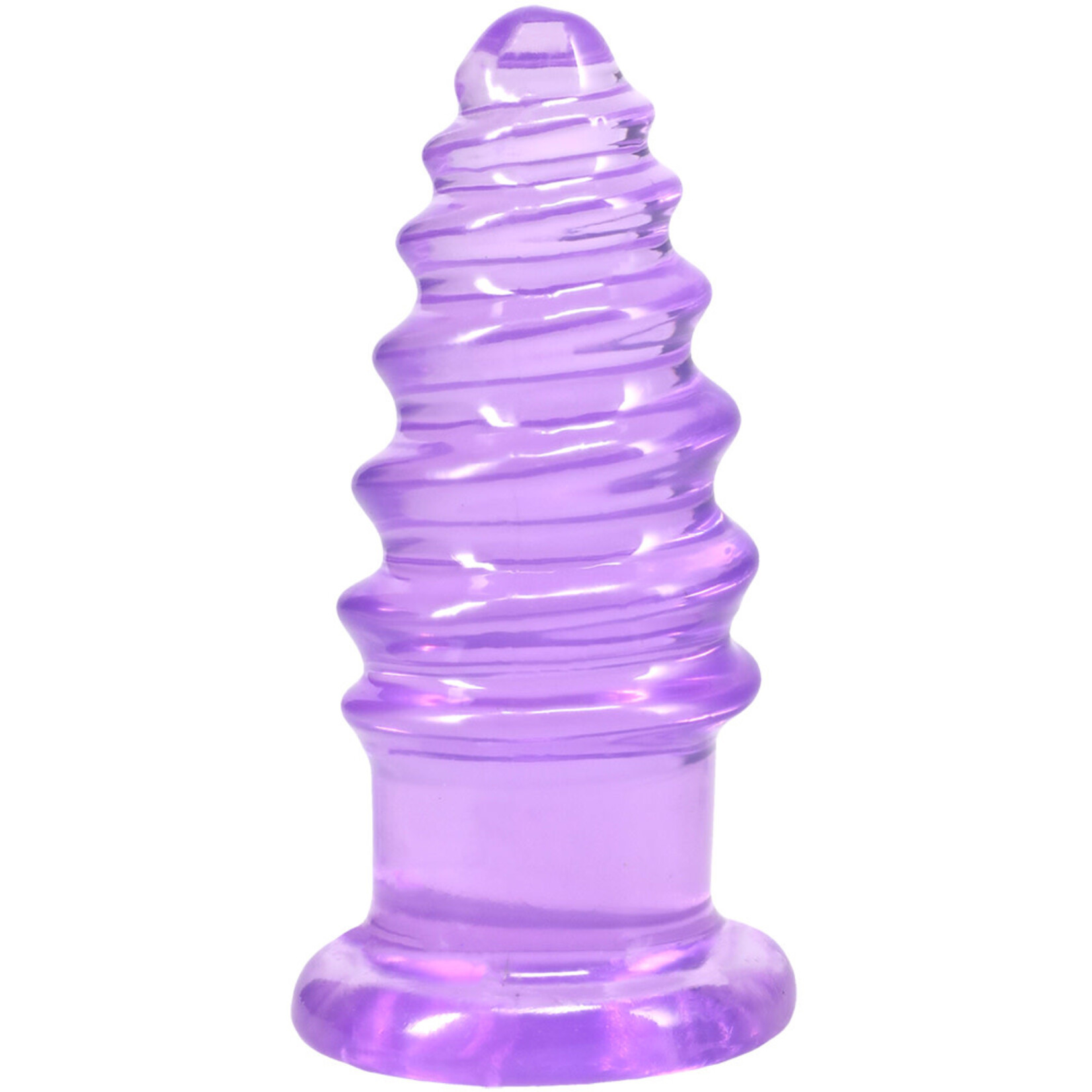 Doc Johnson Crystal Jellies Anal Twist 5 Inch