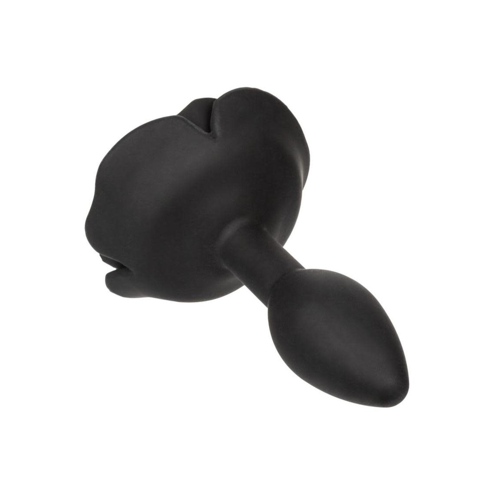 Calexotics Forbidden Rose Silicone Anal Plug - Small - Black