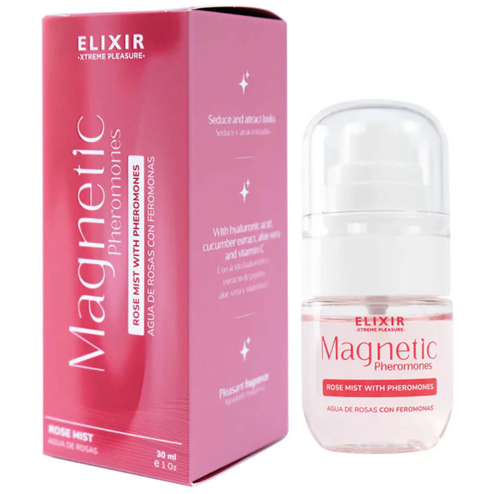 Elixir Magnetic Rose Mist With Pheromones 30ml 1oz