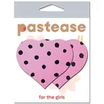 Pastease Pastease Heart w/Polka Dot - Pink/Black O/S