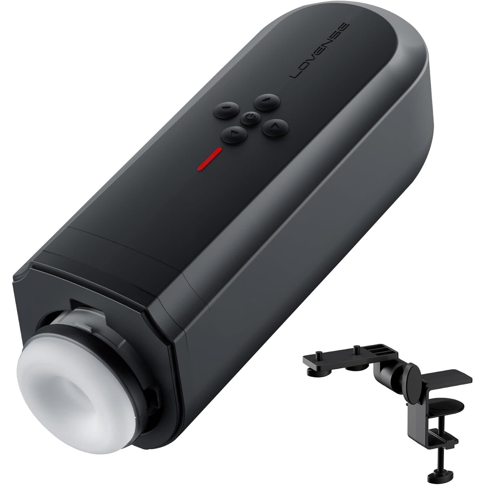 LOVENSE Lovense Solace Rechargeable Thrusting Pussy Masturbator - Black