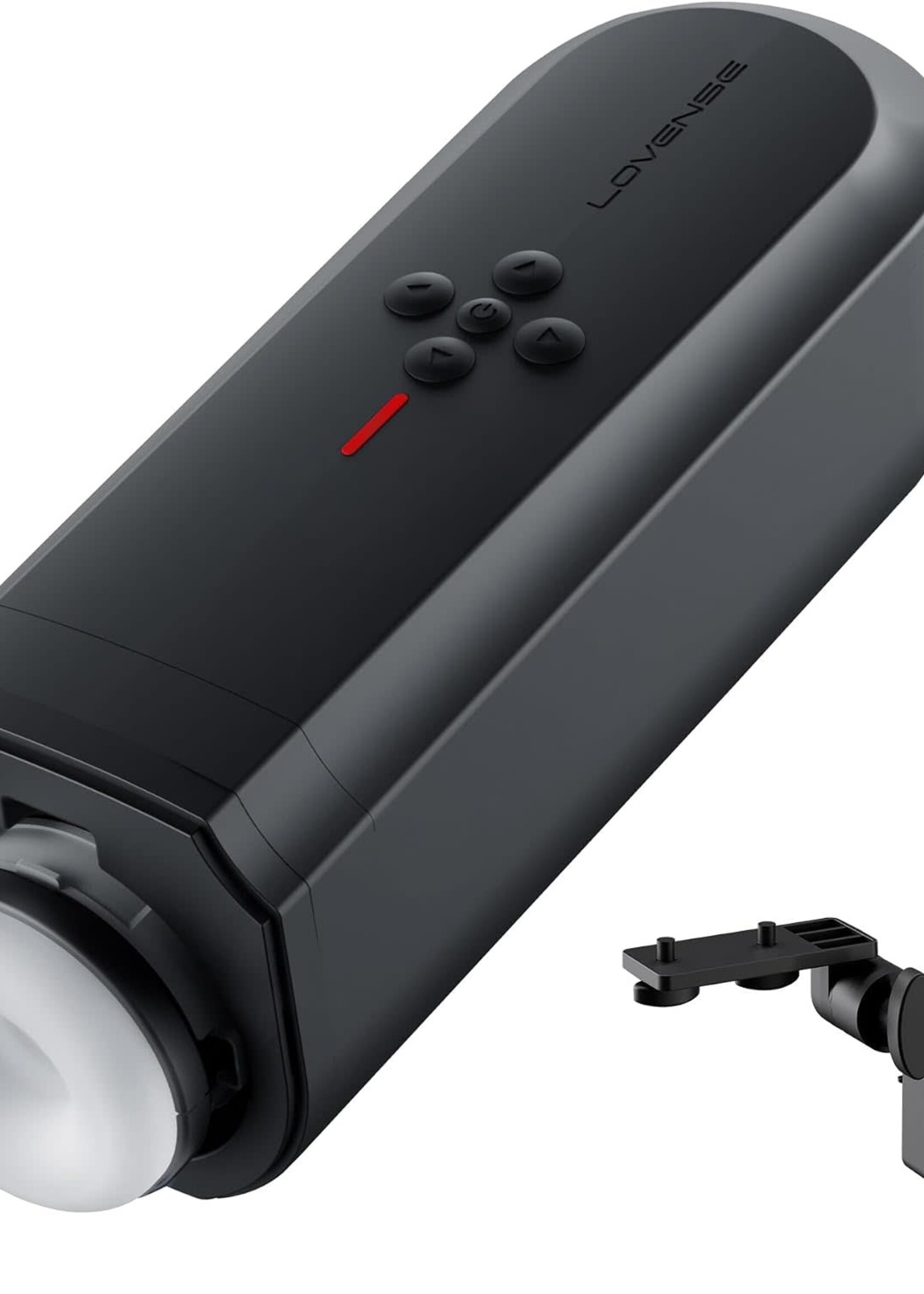 LOVENSE Lovense Solace Rechargeable Thrusting Pussy Masturbator - Black