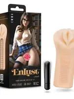 Blush EnLust Emma Male Masturbator With Bullet Vibrator