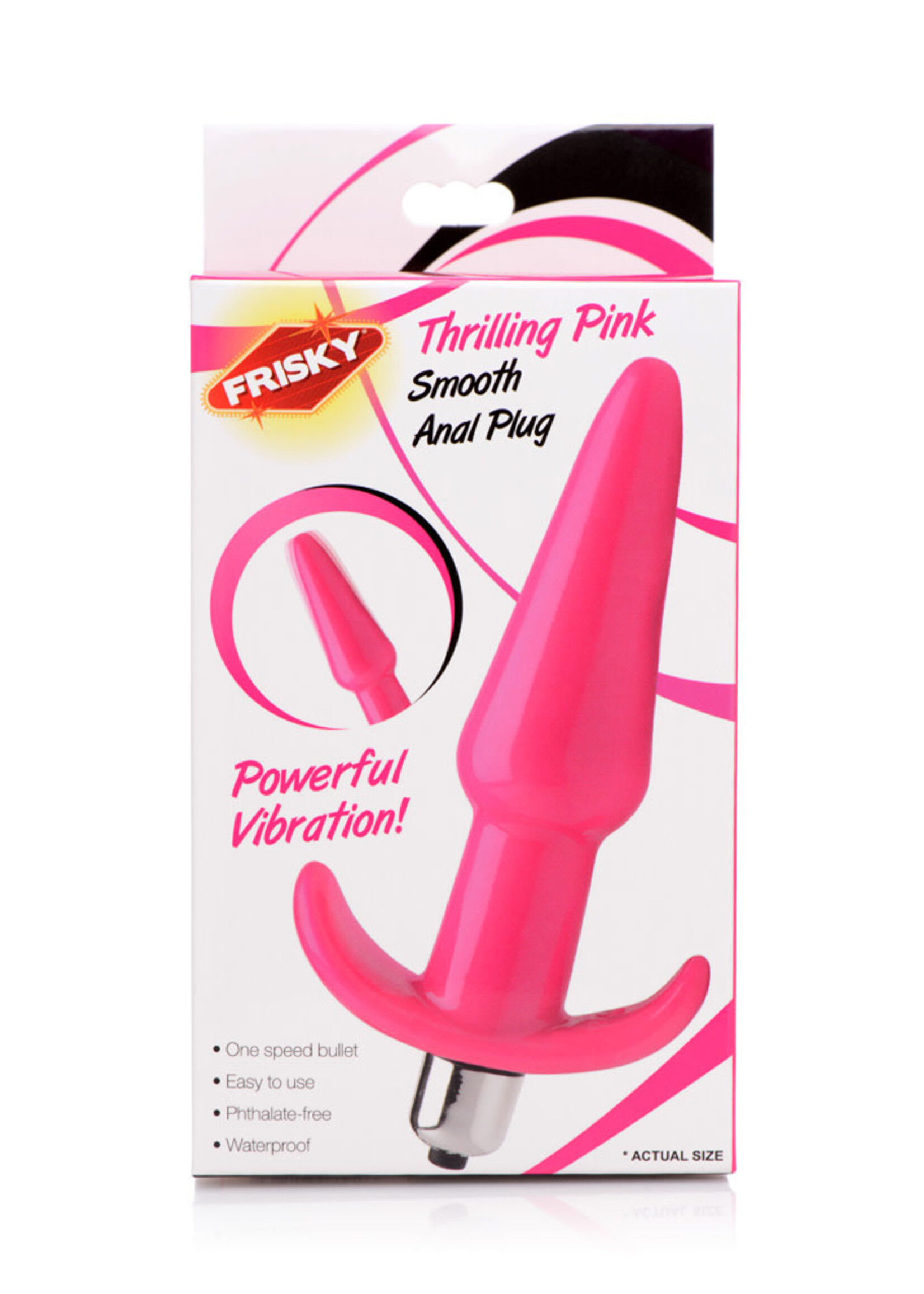 XR Brands Frisky Frisky Thrilling Smooth Anal Plug