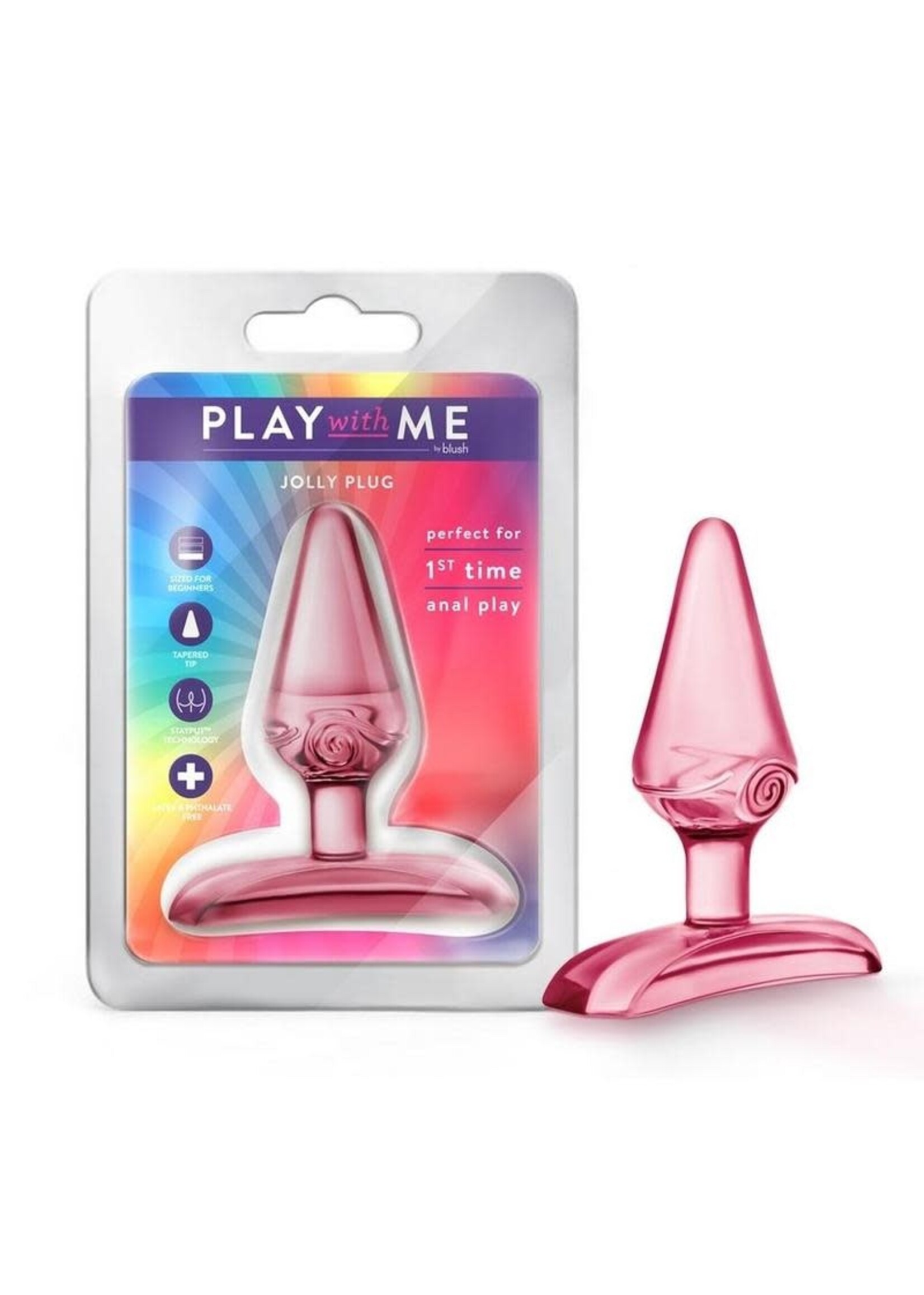 Blush Novelties Play With Me - Hard Candy - Pink