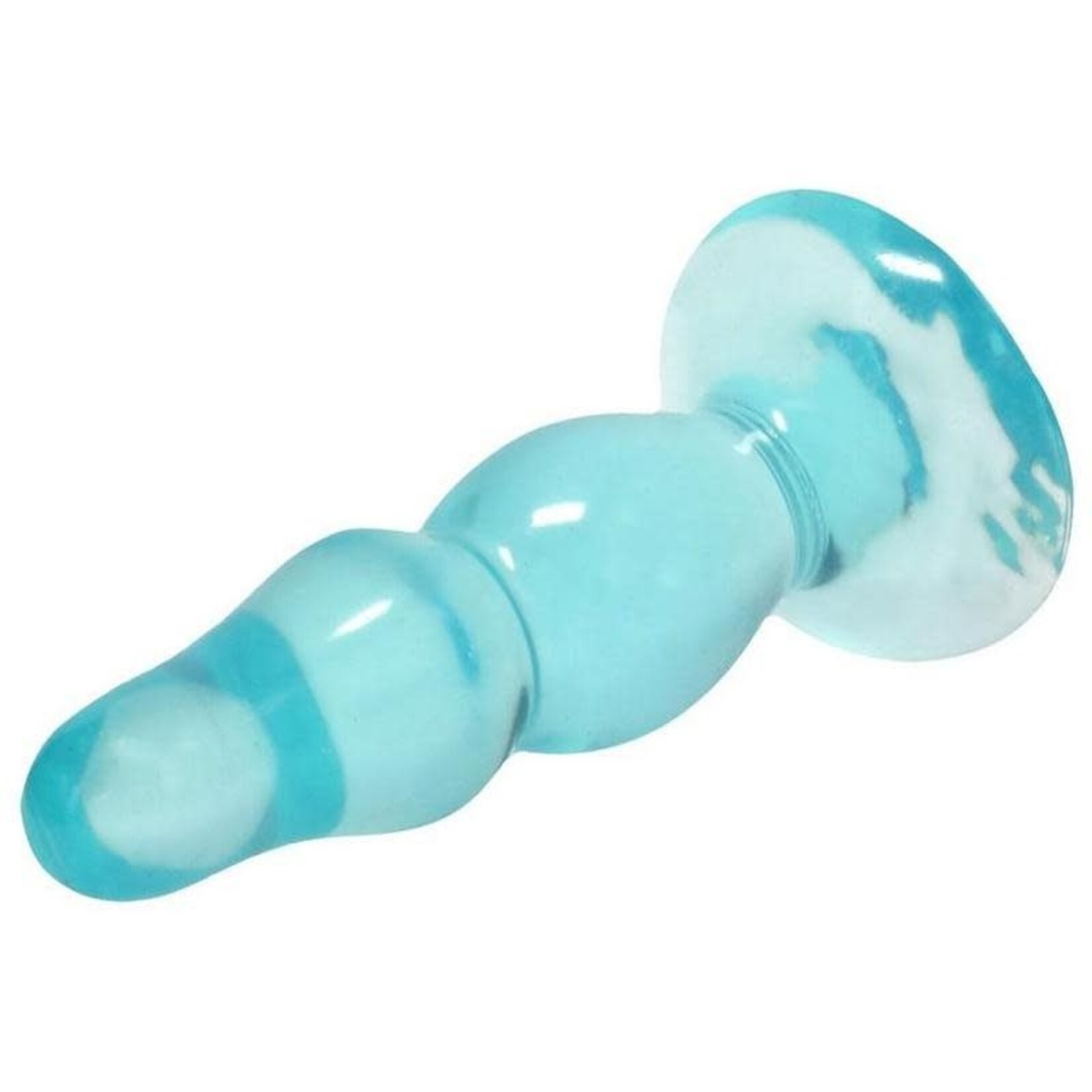 Doc Johnson Crystal Jellies - Novice Pop Plug - 4 Inch