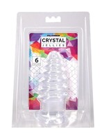 Doc Johnson Crystal Jellies Anal Twist 6In - Clear