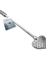 Nixie Nixie Stainless Steel Riding Crop Flaming Heart