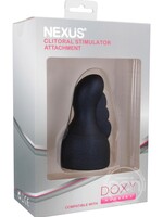 Doxy Doxy Number 3 Clitoral Stimulator Attachment Silicone Dark Blue