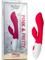 Our Erotic Journey Sublime Pink & Pretty Silicone Dual Action G-Spot Vibe