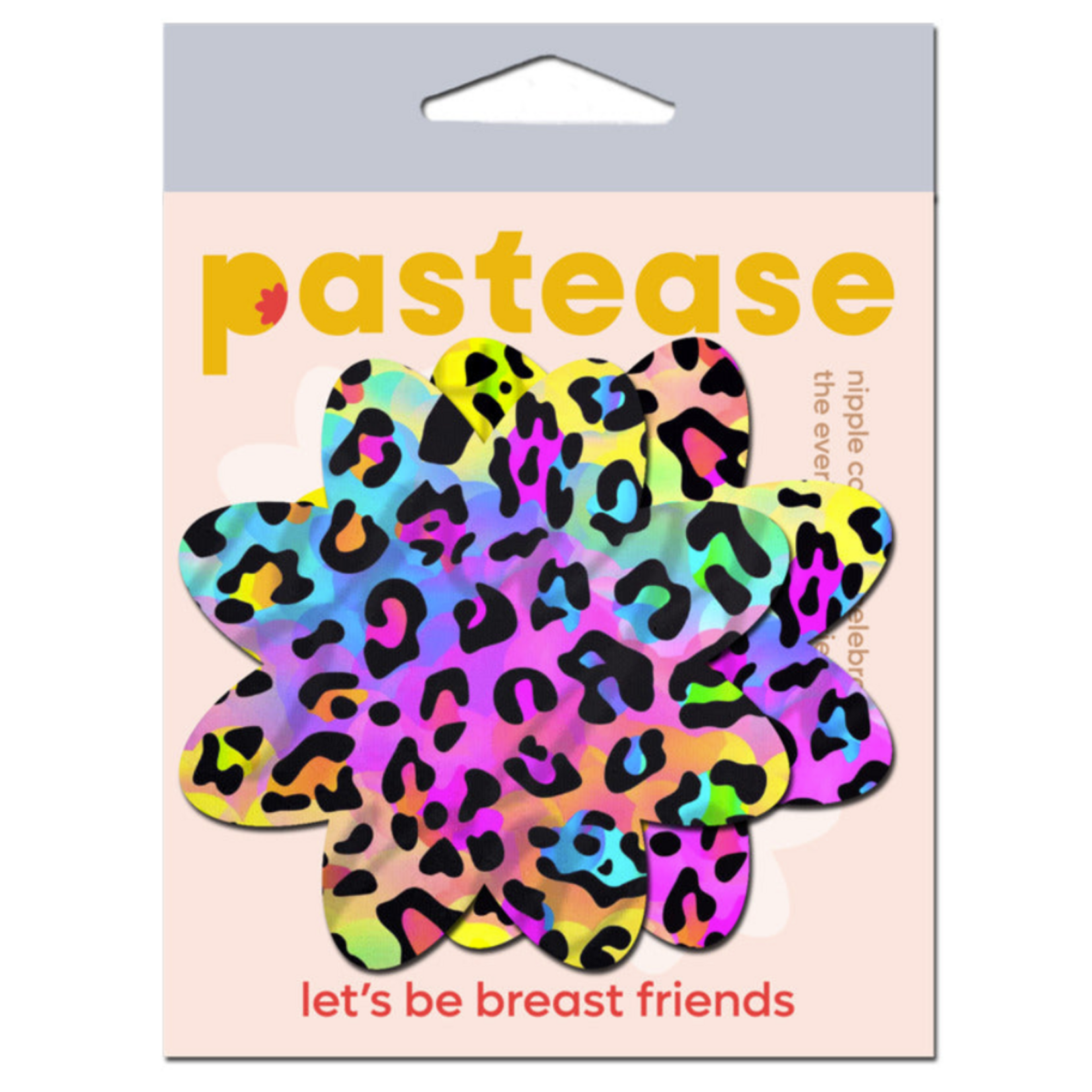 Pastease Pastease Cheetah Leopard Print Petal - Rainbow O/S